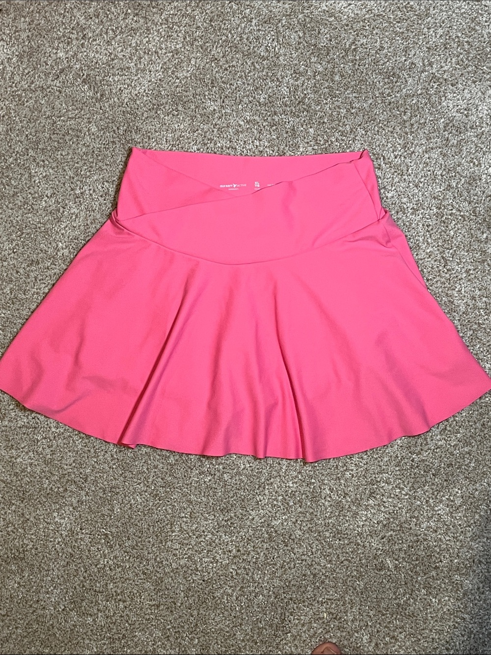 Old Navy Hot Pink Girls' Flared Athletic Skort